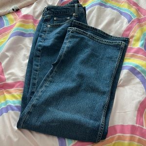 Free Assembly full wide straight leg jeans